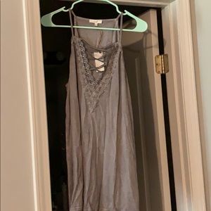 Boho Gray tank top
